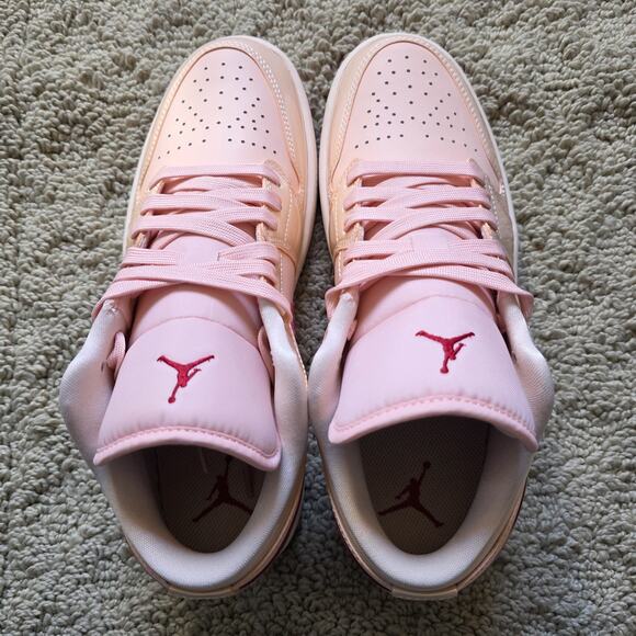 Wmns Air Jordan 1 SE Low Patent Valentine's Day Brand New Sz 10 - Picture 5 of 10